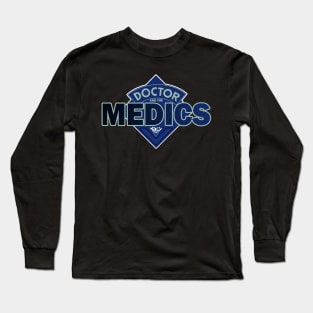 Doctor & the Medics - Doctor Who Style Logo Long Sleeve T-Shirt